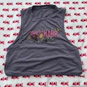 Gymshark Cropped Floral Tank